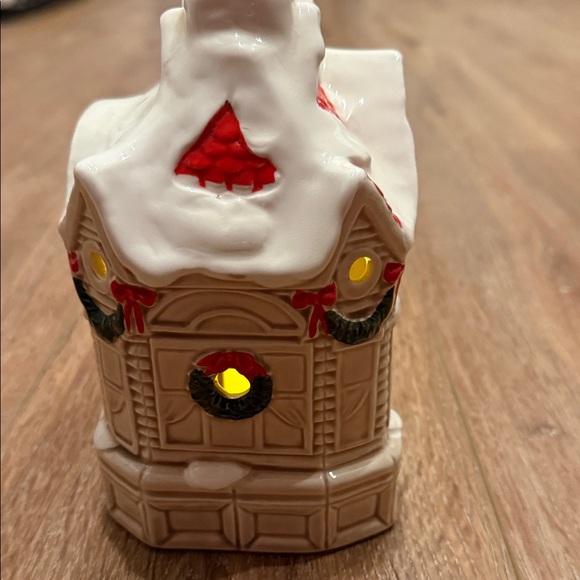 Vintage Fitz and Floyd Festive Christmas Votive Candle Holder House 1978 - Picture 4 of 6